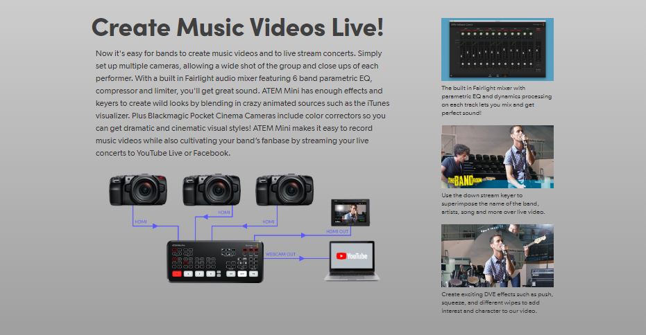 Blackmagic ATEM Mini PRO CVP
