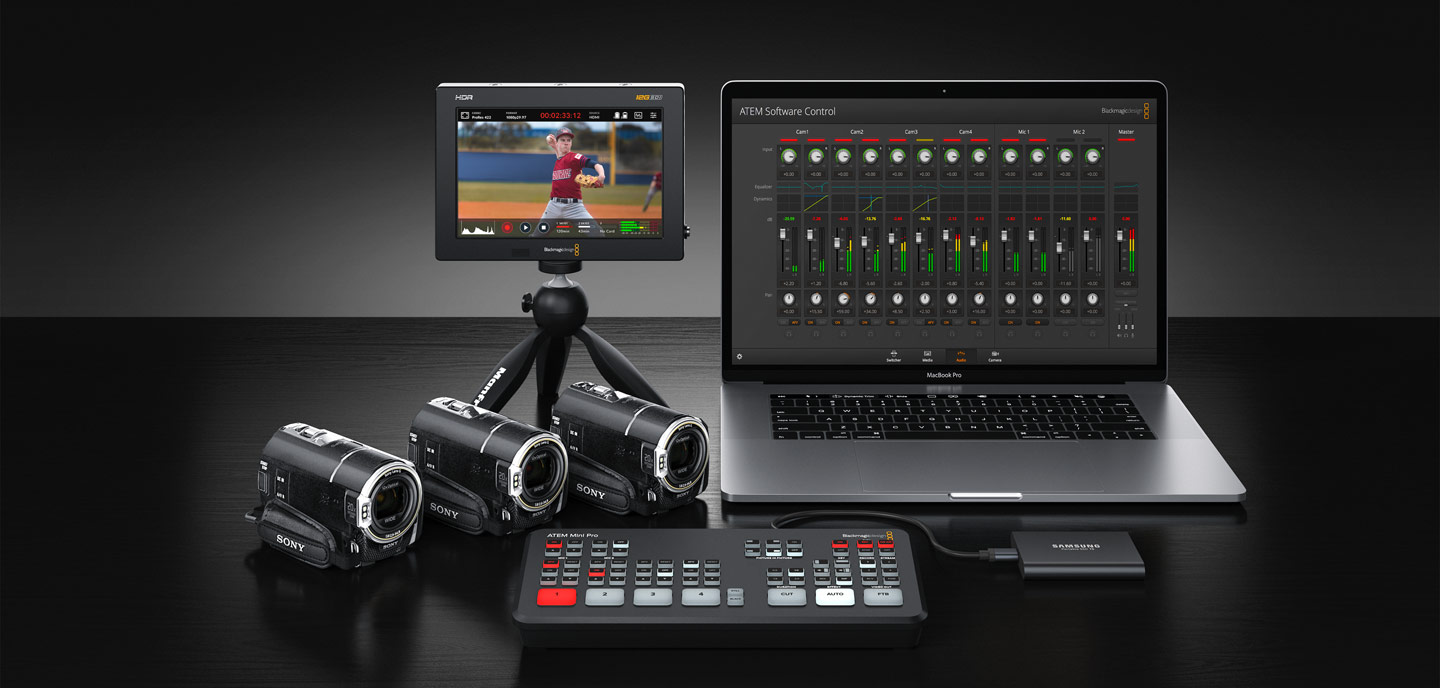 Buy - Blackmagic ATEM Mini PRO (SWATEMMINIBPR)